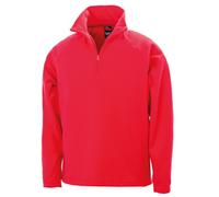 (L, Red) Result Mens Core Micron Anti-Pill Fleece Top