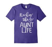 (L) Rocking The Aunt Life T-shirt-Funny Quotes About Family Love-Father's Day