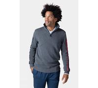 L Rossignol Mens Signature Sleeve Knit Sweater Light Grey Marle Size