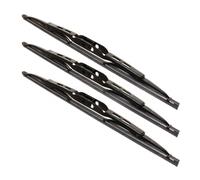 L ROVER FOR DEFENDER 90 110 130 FRONT & REAR WINDSCREEN WIPER BLADE SET X3 13"