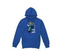 (L, Royal Blue) Star Wars Mens Swipe Grogu Hoodie