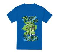 (L, Royal Blue) Teenage Mutant Ninja Turtles Mens Trust Me I'm A Ninja T-Shirt