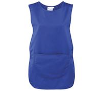 (L, Royal) Premier Ladies/Womens Pocket Tabard / Workwear (Pack of 2)