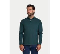 L/S Classic Pique Polo raging bull Dark Green 4XL