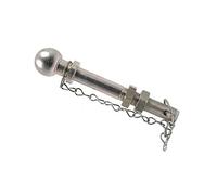 L&S Engineers 1" Hitch Tow Pin with Chains and Lynch Pin