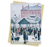 L.S. Lowry: Market Scene Greeting Card Pack: Pack of 6