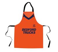 L&S PRINTS BRITISH MADE GIFTS Personalised Luton 1983 Football Away Shirt Retro Shirt Design Showerproof Apron Fan Gift 80's Football Memorabilia (Unofficial)