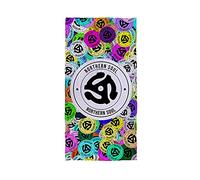 L&S PRINTS FOAM DESIGNS 58x28 Northern Soul Record Spindle - Beach Towel