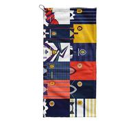 L&S PRINTS FOAM DESIGNS Scotland Kit Montage - Football - WC 2026 - Golf Towel