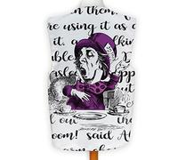 L&S Prints Novelty Waistcoat Fun Fancy Dress Informal Wacky Alice in Wonderland Mad Hatter (Medium)