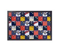 L&S PRINTS Scotland Football Kit Montage - 2026 - Door Mat - 60cm x 40cm