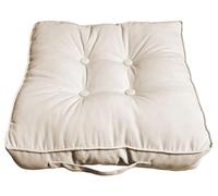 L S U Armchair Booster Cushion Large 4 inch Thick Seat Pad Luxury Soft Touch Hand Tufted Cushion For The Elderly, Post-Operative and Pregnancy (Cream)