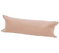 L S U Bolster Pillow for Pregnancy Maternity Support Pillowcase Cover and for Side Back Sleepers Premium Polycotton Perfect for Orthopedic Support (DO 4.6 FT COVER ONLY peach)