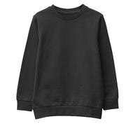 L S U Boys Crew Neck School Jumpers Kids Adults Smart Sweatshirts Age 3 to 18 Years Unisex Sweater (as8, Age, 16_Years, 17_Years, Regular, Black)