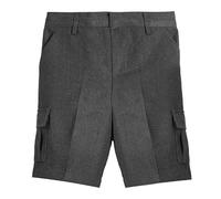 L S U Boys Plus Fit Cargo School Shorts Generous Waist Sturdy Fit Extra Pockets Adjustable Waist
