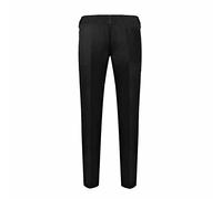 L S U Boys Plus Fit School Trousers with Adjustable Elasticated Waist Sturdy Pants (8-9 Years, Black)