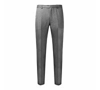 L S U Boys Plus Fit School Trousers with Adjustable Elasticated Waist Sturdy Pants (8-9 Years, Grey)