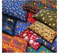 L S U Dog Bed Comfortable with Removable Cover Zipped Washable Soft Large XLarge Cushion Pads And Covers (Large Cover Only)