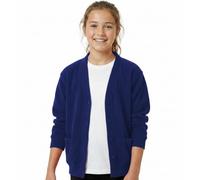 L S U Girls School Cardigans Long Sleeves Stretchy Nice Looking Smart Cardigans for Age 3 to 13 (as8, Age, 3_Years, 4_Years, Regular, Royal Blue)