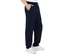 L S U Unisex Fleece Joggers Slim Fit Kids,Men’s Open Hem Tracksuit Bottoms for School PE & Training (Navy 13-14 Years)