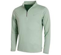 (L, Sage) Calvin Klein Golf Mens 2024 CK Harlem Technical 1/4 Zip Sweater