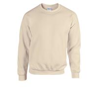 (L, Sand) Gildan Mens Heavy Blend Sweatshirt