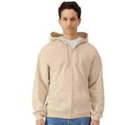Softstyle Midweight Full Zip Hoodie Gildan Light Sand L