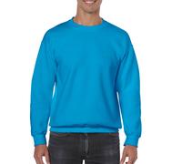 (L, Sapphire Blue) Gildan Mens Heavy Blend Sweatshirt