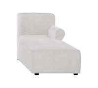 L-Sd Velvet Sectal Sofa Slipcover - Soft Anti-Slip Machine Washable Couch Protector White Color Right Chaise Loun - Fur Upgrade