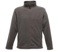 Regatta Mens Plain Micro Fleece Full Zip Jacket (Layer Lite) (Seal Grey) - Size Large