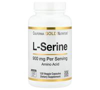 L-Serine, 900 mg, 120 Veggie Capsules, California Gold Nutrition