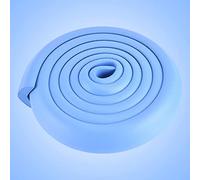L Shape Baby Safety Desk Protector Edge Strip, Roving Cove Edge Protector Strip,Baby Proofing,Kids Protection Bumper Furniture Edge Corner Anti-Collision Strip (2M/79inch,Sky Blue)