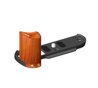 L Shape Camera Grip X T50 Quick Release Plate Wooden Bead Week Handle Mount for All Genre Scenes