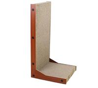 L-Shape Cat Scratcher, Cat Scratching Pad Wall Mounted, Vertical Kitty Scratch Pad, Cat Scratchers for Indoor Cats, Cat Scratching Board for Indoor Cats and Kittens