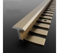 L-Shape Edge Banding, Aluminum Alloy T-Shaped Edging Strip 0.9m Pack Of 3 Multiple Sizes Multicolor(Titanium gold,1.8cm*0.9m)