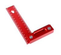 L Shape Measurement Tool Aluminum Scribing Ruler Square Measuring Metric Carpentry Measuring Woodworking Height Metric L Shape Measurement Tool Carpentry Multifunctional Aluminum Scribing