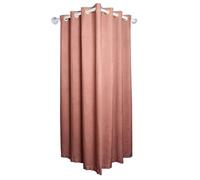 L Shape Privacy Partition Curtains for Fitting Rooms Removable Changing Room Drapes for Boutiques Brown Set 70x90cm (2.3x2.9ft) Ideal for Clothing Shops