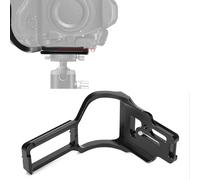 L-shape Quick Release Plate, QR L-Bracket Hand Grip with 1/4 Screws Hole for Nikon D850 with Battery Handle