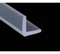 L Shape Rubber Sealing Strip Edge Encloser Shield Protector Brown Black Green-17x17mm