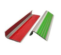 L Shape Stair Edge Protector, Non-Slip Rubber Trim, Glow in the Dark Step Treads, 5x2.5cm Size, Ideal for Stairs and Steps
