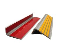 L Shape Stair Edge Protector, Non-Slip Rubber Trim, Glow in the Dark Step Treads, 5x2.5cm Size, Ideal for Stairs and Steps