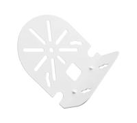 L-Shape Steel Security Camera Mount, Multi-Purpose Steel Dome Mount with Adjustable Panel for Wall/Ceiling Security Adjustable CCTV Mounting Bracket