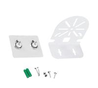L-Shape Steel Security Camera Mount, Multi-Purpose Steel Dome Mount with Adjustable Panel for Wall/Ceiling Security Ceiling Camera Bracket