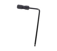 L Shape Truss Rod Wrench for Acoustic and Electric Guitars, 4mm | Ball-end hex key for deep-set access, extended handle for leverage, durable metal construction, essential guitar