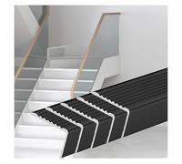 L-Shaped 5-Pack Stair Edge Protectors Waterproof Non-Slip Aluminum Profiles for Schools Homes Apartments (W7*3cm L-115cm) - Enhance Safety & Durability