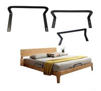 L Shaped Anti Slip Bar Set 2Pcs to Keep Your Mattress from Sliding Off the Bed Frame (B 5cm)