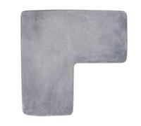 L Shaped Bathroom Mat - Quick-dry Runner | Non Slip Soft Quick Dry | Absorbent Bath Mat | For Indoor Home Hotel Kitchen Door Sink Floor Toilet, Idle For Indoor Settings Where Is Water Exposure