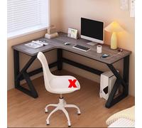 L Shaped Computer Desk, Corner Desk, Modern Simple Writing Study Table, Work Home Office Computer Table For Study(S,120x120x75cm/47x47x29.5in)
