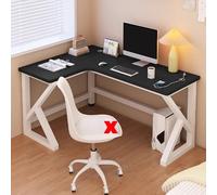L-Shaped Computer Desk Modern Corner Writing Table for Home Office Simple Study Desk Workstation Table (55"x47"x29.5" 140x120x75cm) - Ideal for Productivity
