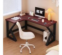 L-Shaped Computer Desk with USB Ports, Corner Gaming Table, PC Workstation for Home & Office, Space-Saving Design, Ideal Study & Gaming Setup